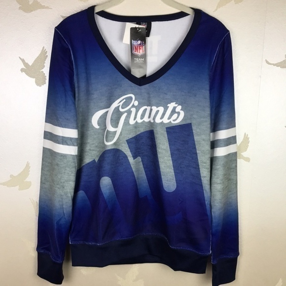 NFL - 4/$98 - ‘Giants Jersey’ Size: Small. NWT